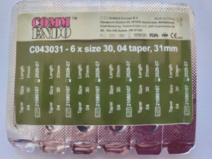 1st order of CommEndo Files 31mm