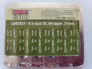 1st order of CommEndo Files 31mm