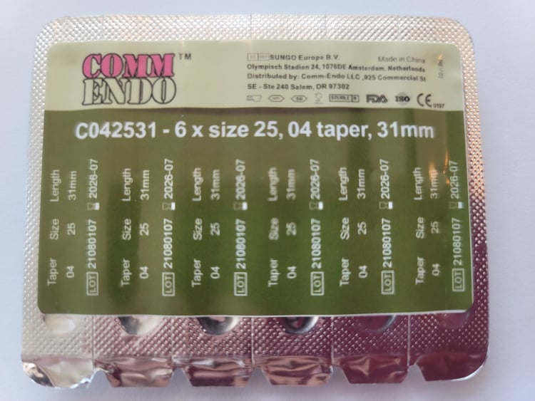 1st order of CommEndo Files 31mm – Comm-Endo LLC