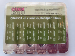 1st order of CommEndo Files 31mm