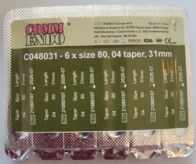1st order of CommEndo Files 31mm